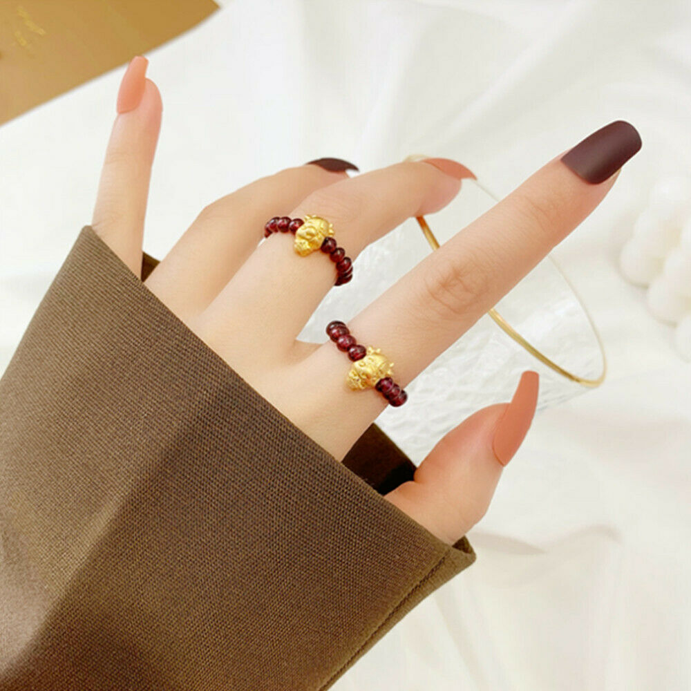 2021 New Women Fashion Ox Adjustable Ring Jewellery Party Gift New Year Gift US