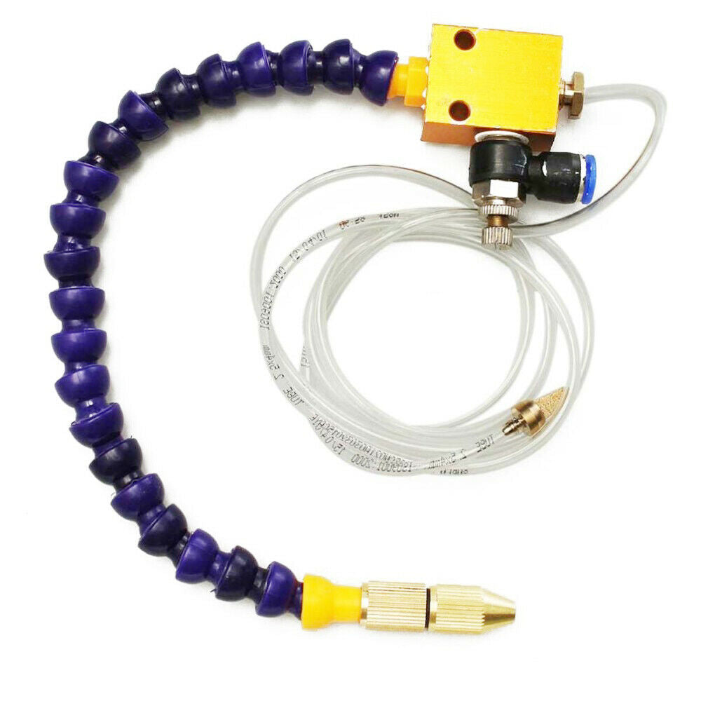 Mist Coolant Lubrication Spray System For 8mm Air Pipe CNC Lathe Milling Drill L