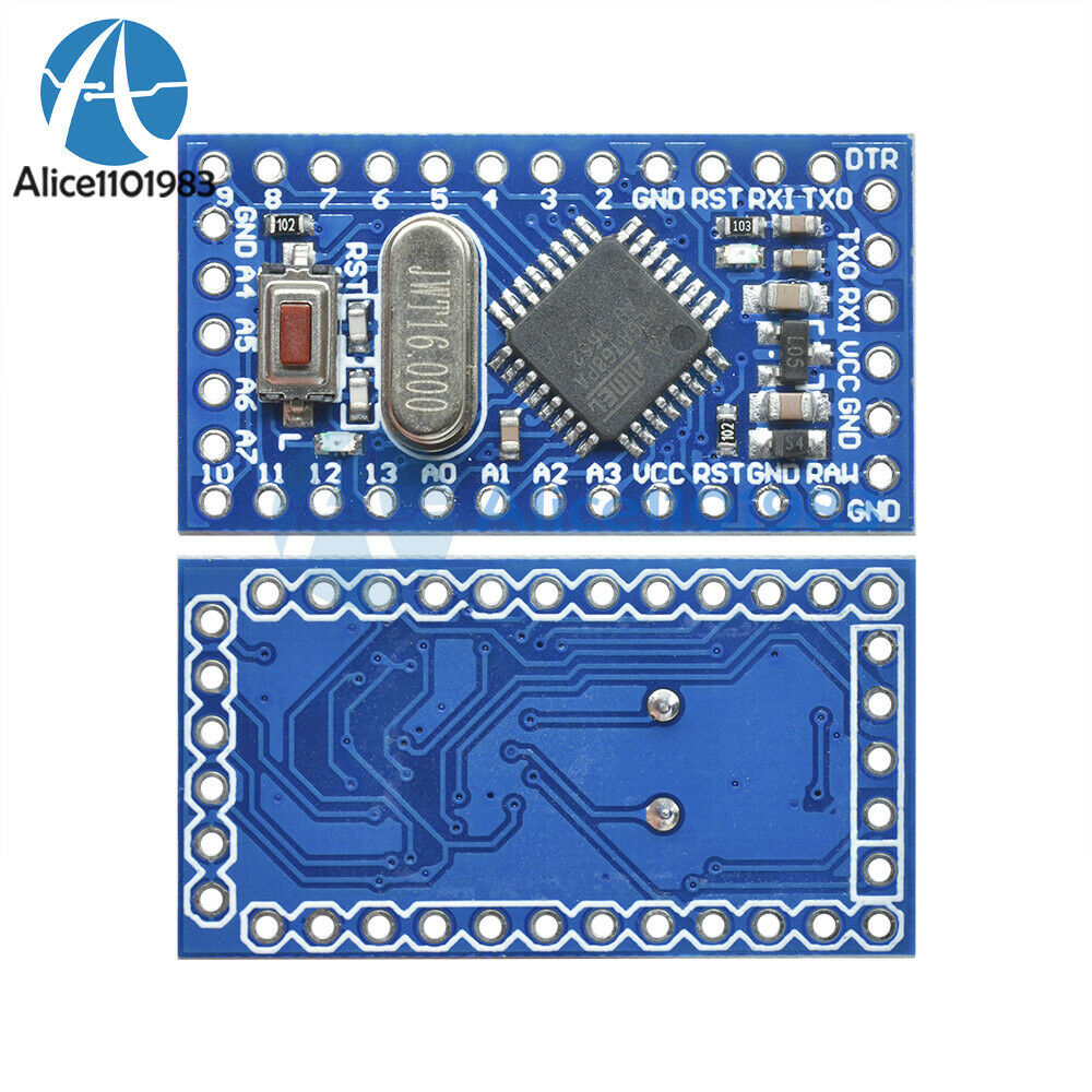5PCS Pro Mini Atmega168 Module 5V 16M For ArduinoNano replace Atmega328