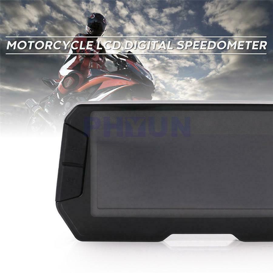 Motorcycle Speedometer Odometer Gauge 12000RPM Backlight 2 4 Cylinders Meter