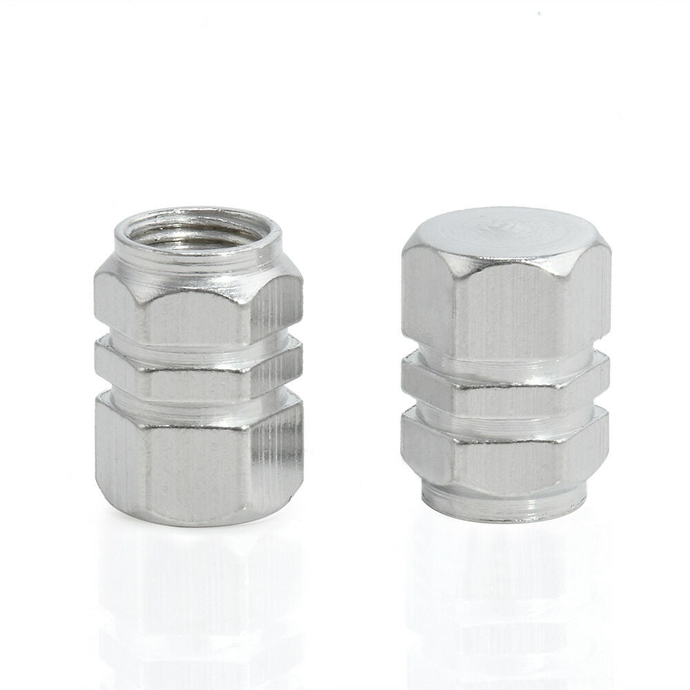 4pcs Aluminum Truck Car Bike Tire Wheel Rims Stem Air Valve Caps Tyre Cover