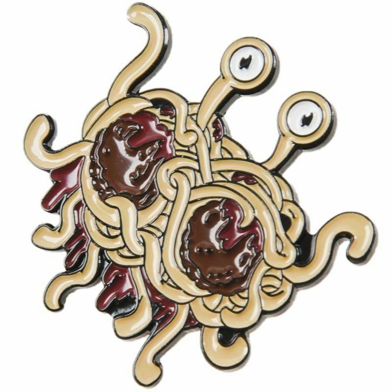 Monster Pin Fsm Enamel Pin Ramen Funny Flair Brooch Denim Jeans Shirt Coat LapG3