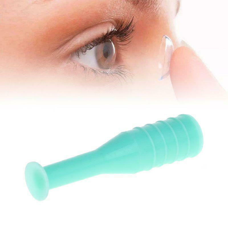 Contact Lens Stick Sucker Suction Cup Silicone Lenses Care Useful Remove Travel