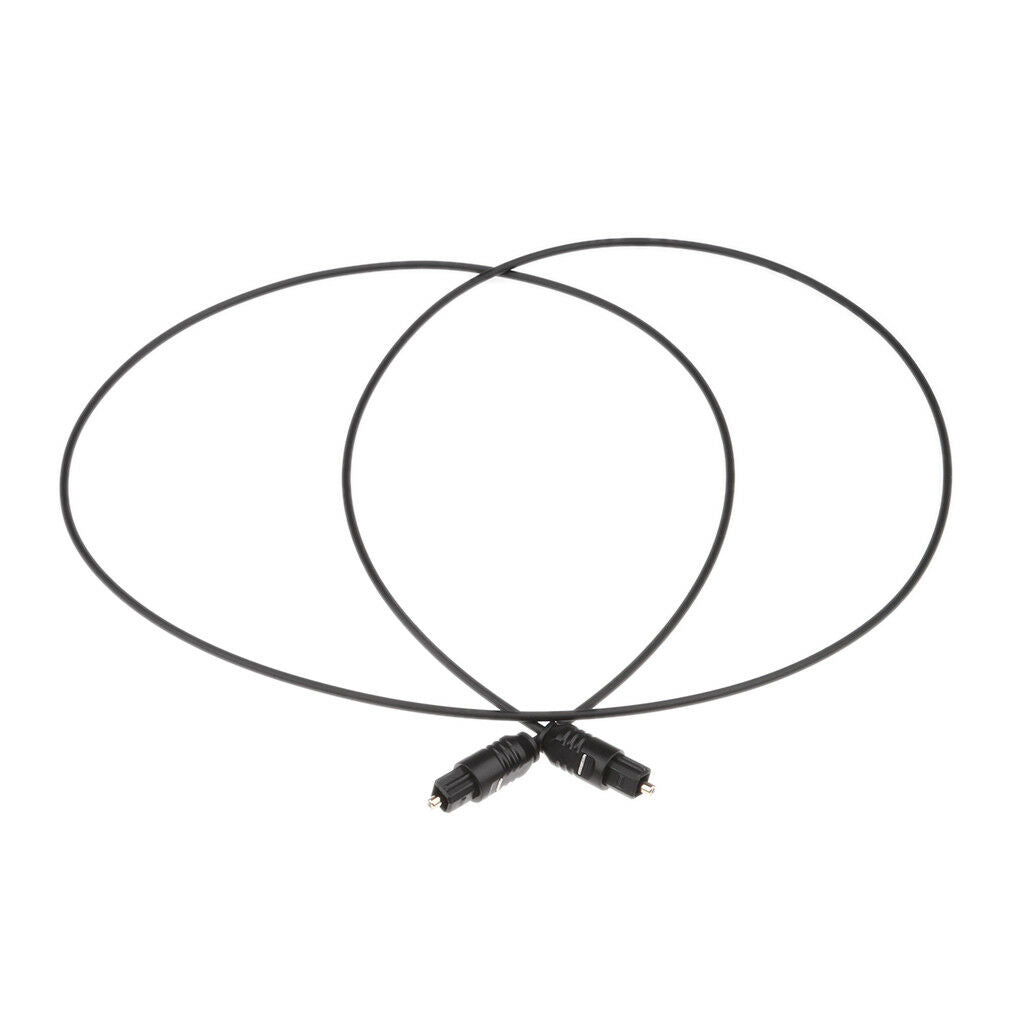 TOSLink Male to 3.5mm Male Digital Optical Audio Cable Lead 1m
