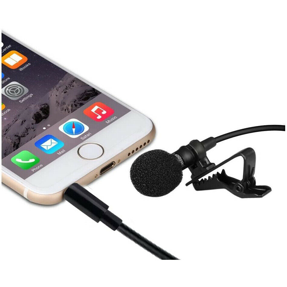 Lavalier Lapel Microphones Mic For mobile phones