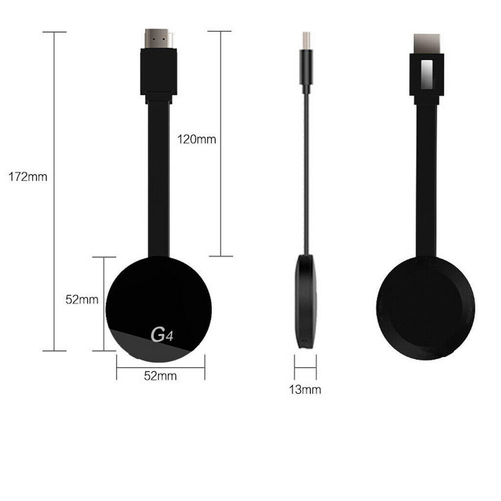 G4 HDMI 1080P WiFi Display Adapter TV Receiver Phone to Big Screen TV Stick