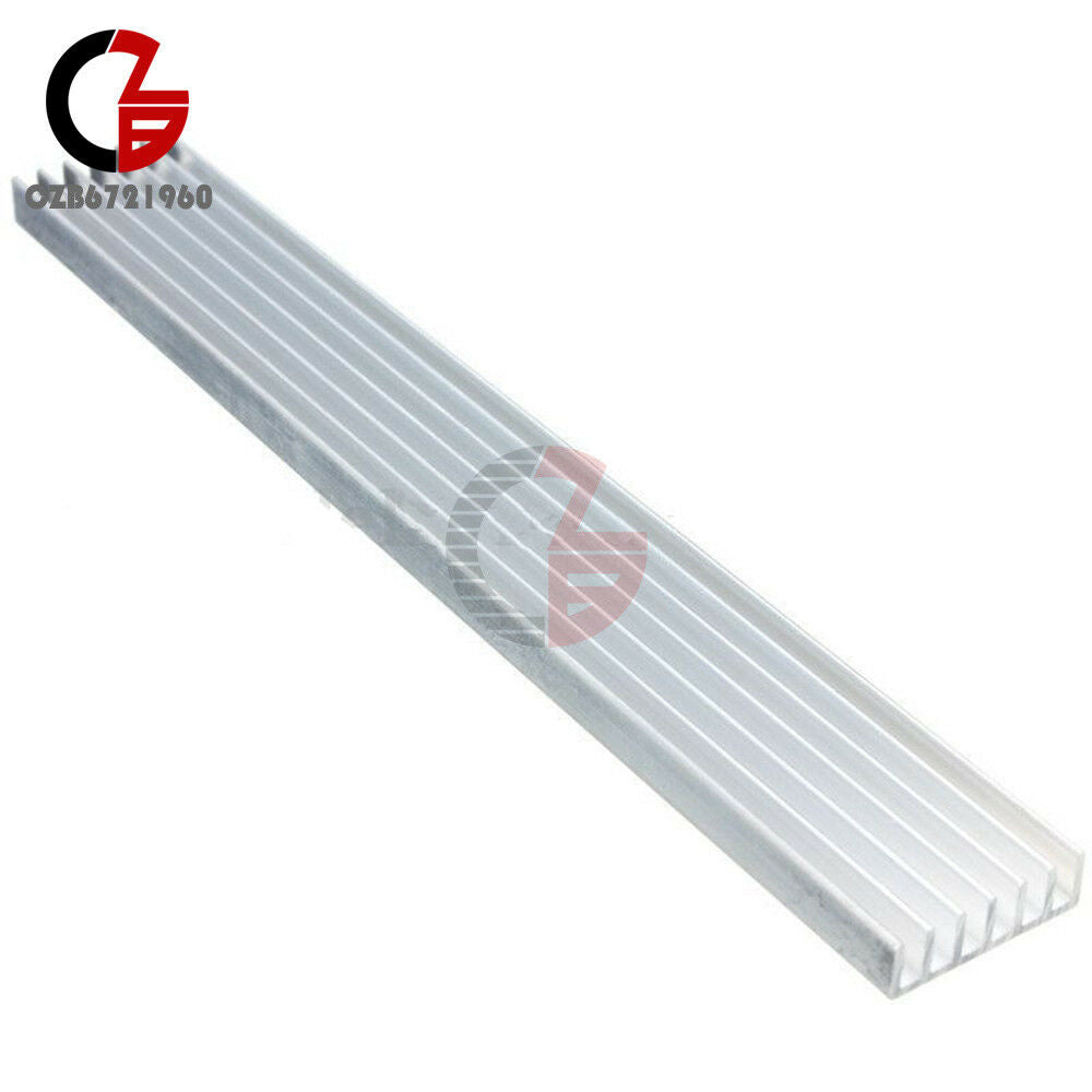 150x20x6mm Long Aluminum Heat Sink Chip Cooling LED Power IC PC Heatsink Cooler
