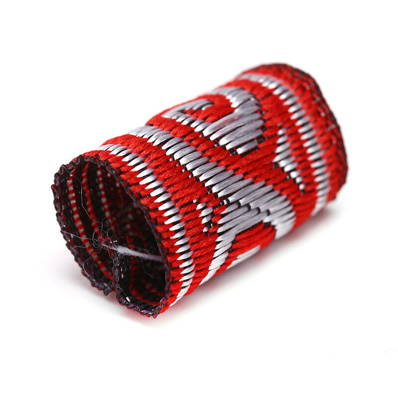 10Pcs/Lot Colorful Mix Fabric Hair Braid  Dreadlock Beads Rings Tube Jewelry  XC