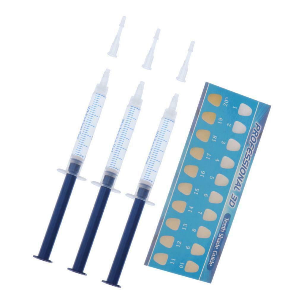 3 Pcs Instant Teeth Whitening Pen Tooth Whitener Gel Dental Stain Remover 3ml