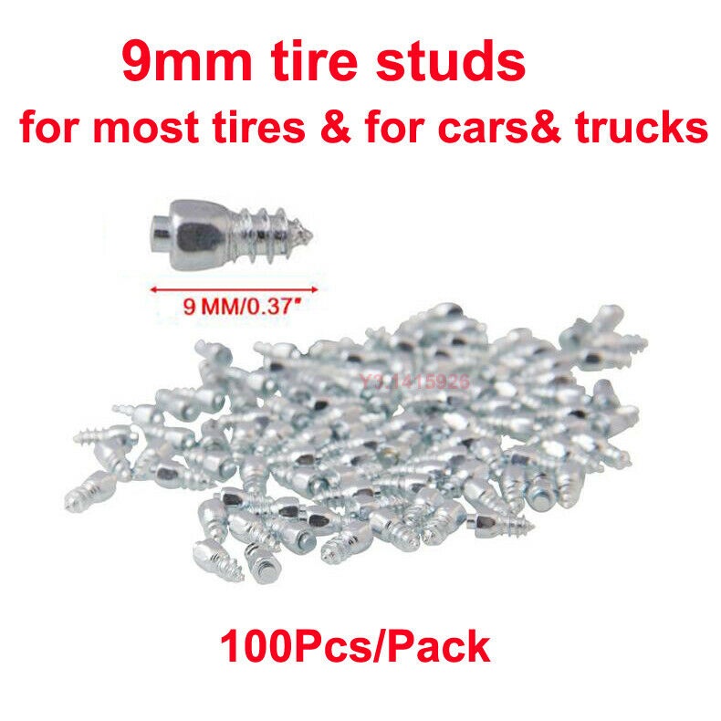 Marrkey 9mm Tires Studs Screw Ice Snow Carbide Spikes Wheel Tyres Studs for Bicy