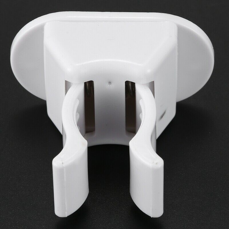 Home adhesive support Broom ladle handed Wall clip hook white R7Z6Z6