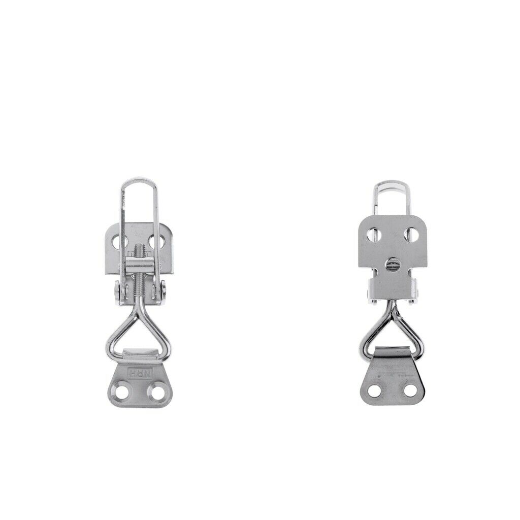2pcs Boat Latch Catch Anti-Rattle Clamp Clip 75 x 28mm/ 2.95 x 1.1 inch  -