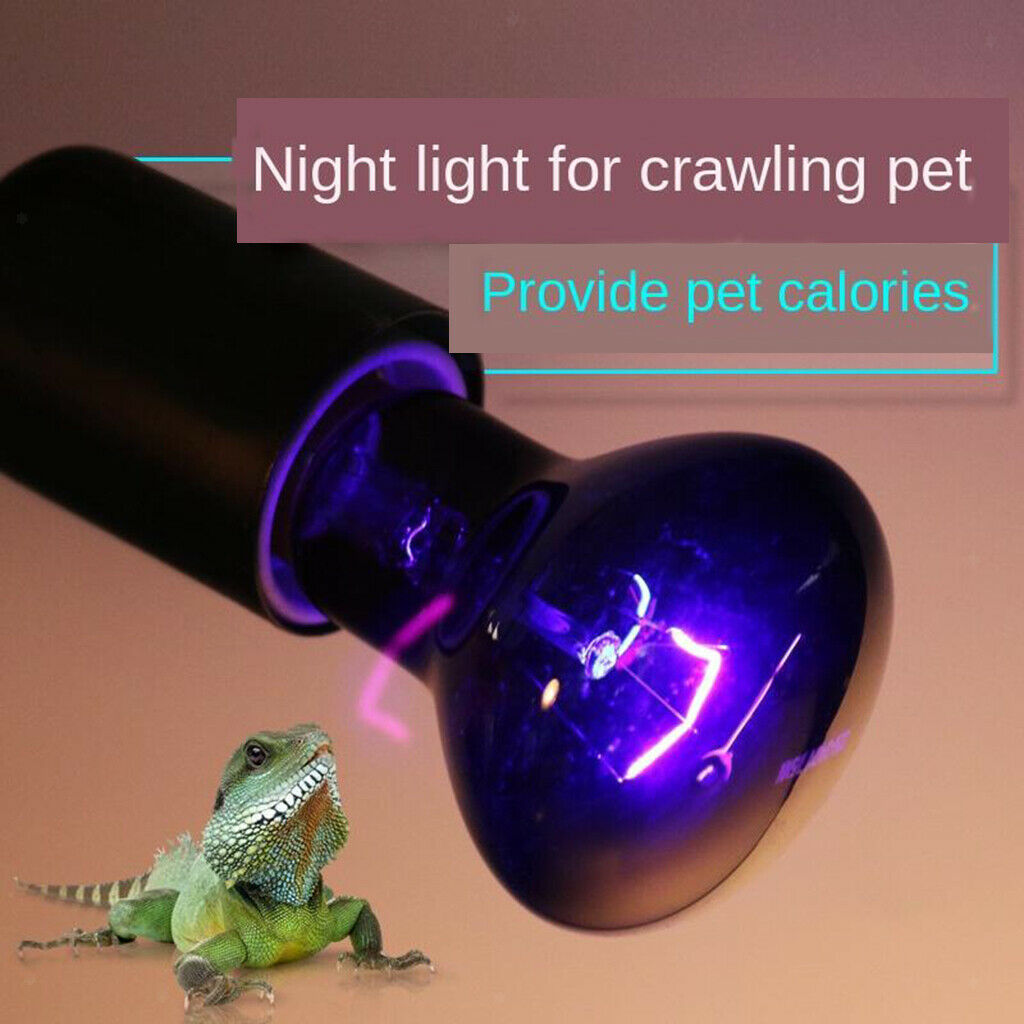 Reptile Heating Lamp 220V Blub 25W 75W 150W Far Infrared Heat Emitter 100W