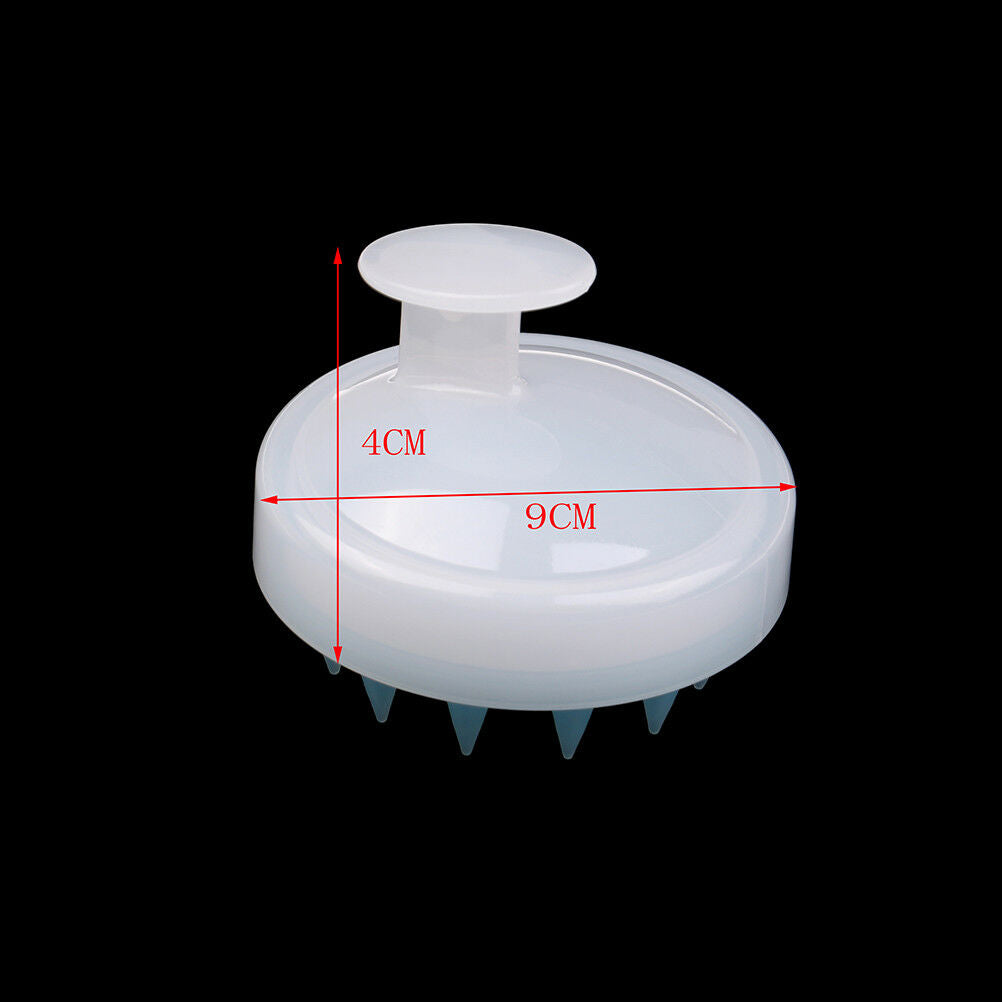 Shampoo Comb Silicone Teeth Hair Scalp Soft  Brush Hair Washing Comb Massa.l8