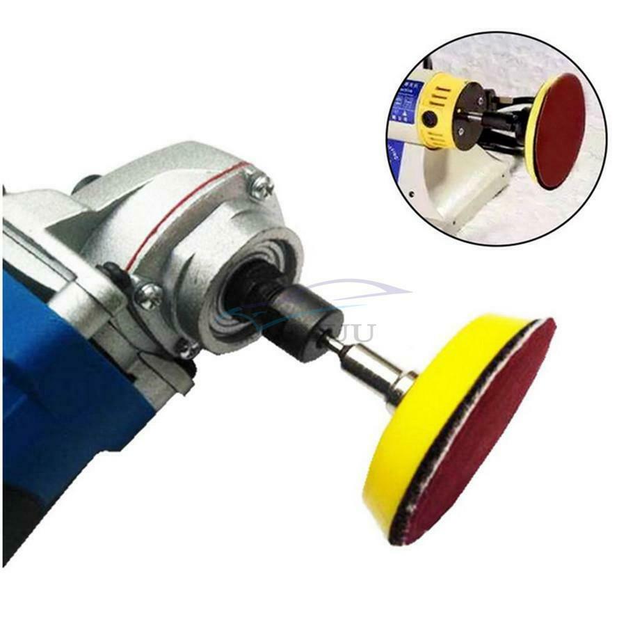 1 Set of Sanding Disc Sandpaper Hook Loop Sander +M6 Drill Bit + Backing Plate