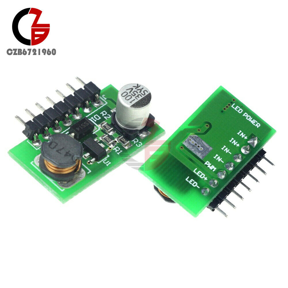700mA 3W LED Lamp Drive Board DC-DC 7.0-30V to 1.2-28V PWM Signal Control Dimmer