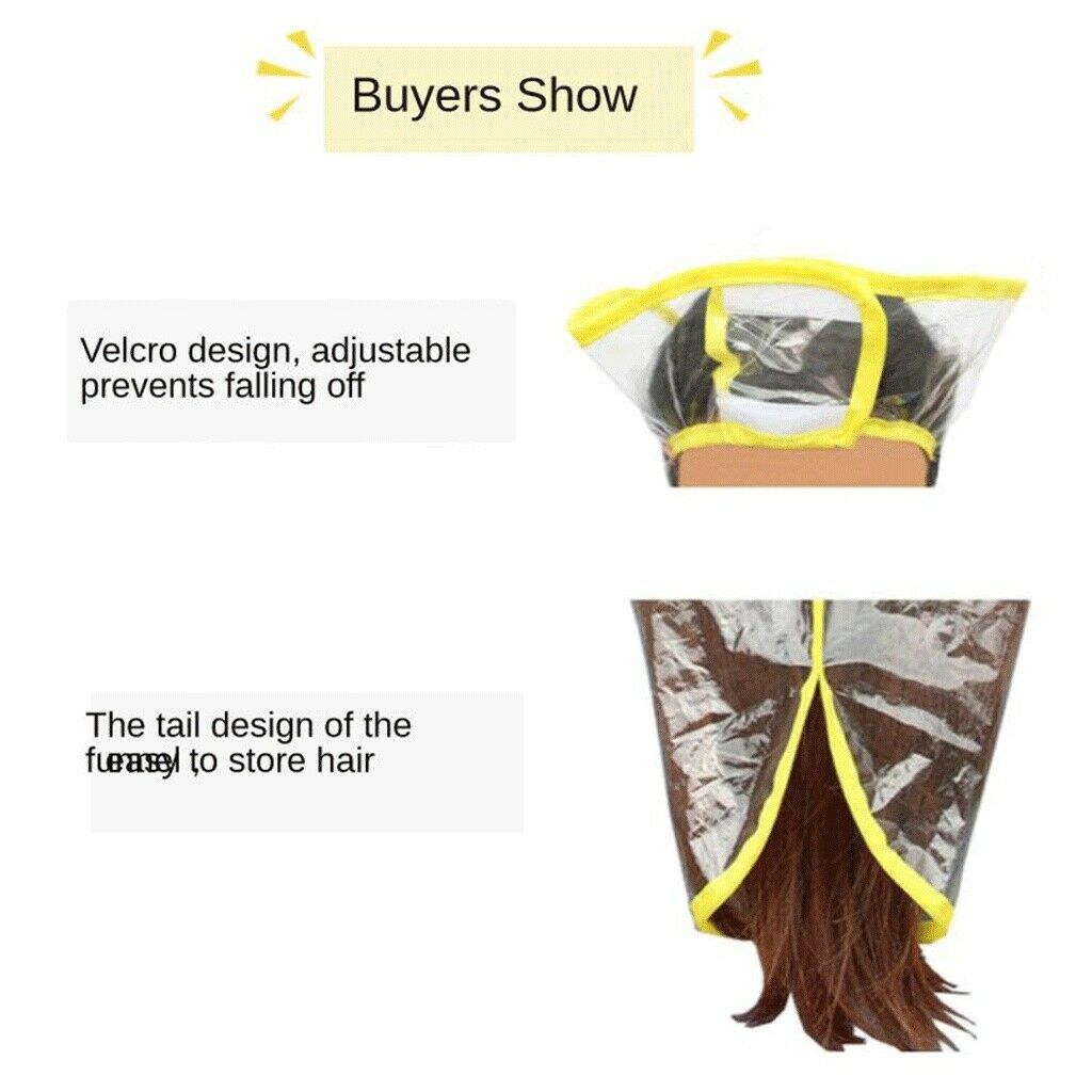 Transparent Waterproof Hair Washing Shampoo Funnel for Elderly Patient Disabled