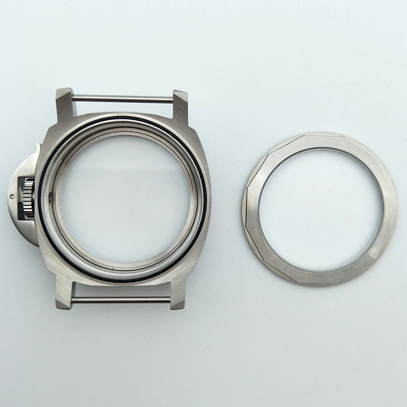 Stainless Steel Brushed 44MM Watch Case with PAM For ETA 6497/6498 ST3600/ST3620