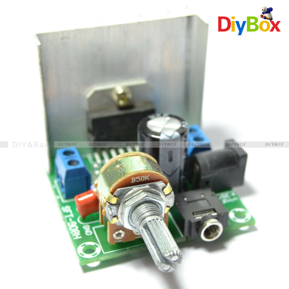 TDA7297 Version A AC/DC 12V 15W+15W Dual-Channel Amplifier Board Module