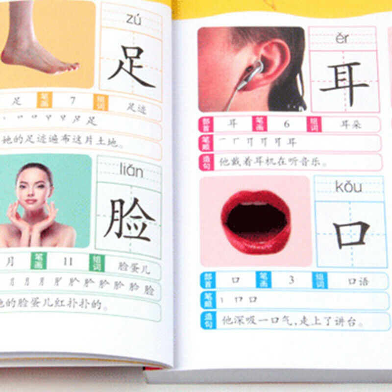 1280 Words Chinese Books Learn Chinese Teaching Material Chinese characters Book