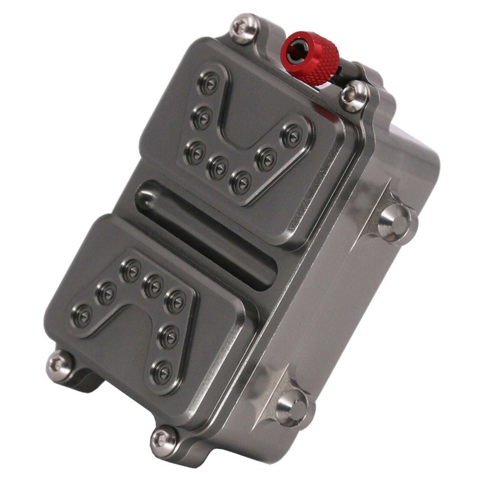 Metal ESC Receiver Box for Wrangler 90047 1/10 RC Buggy Replacement Upgrade