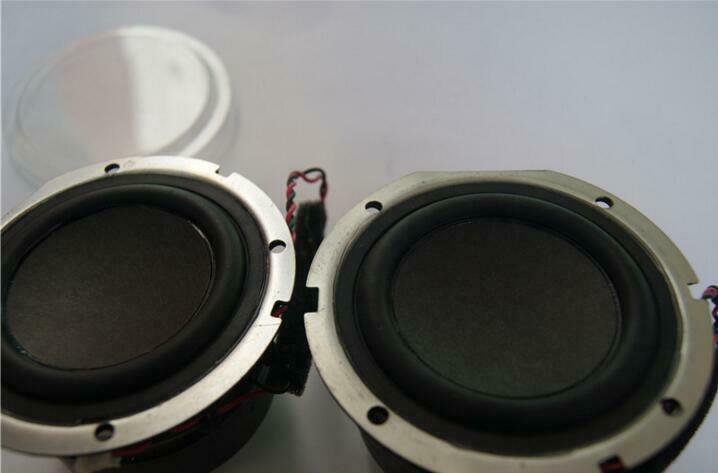 2pcs 3"inch 77MM Full frequency Bass speaker 8Ω 10W HiFi Audio Loudspeaker Parts