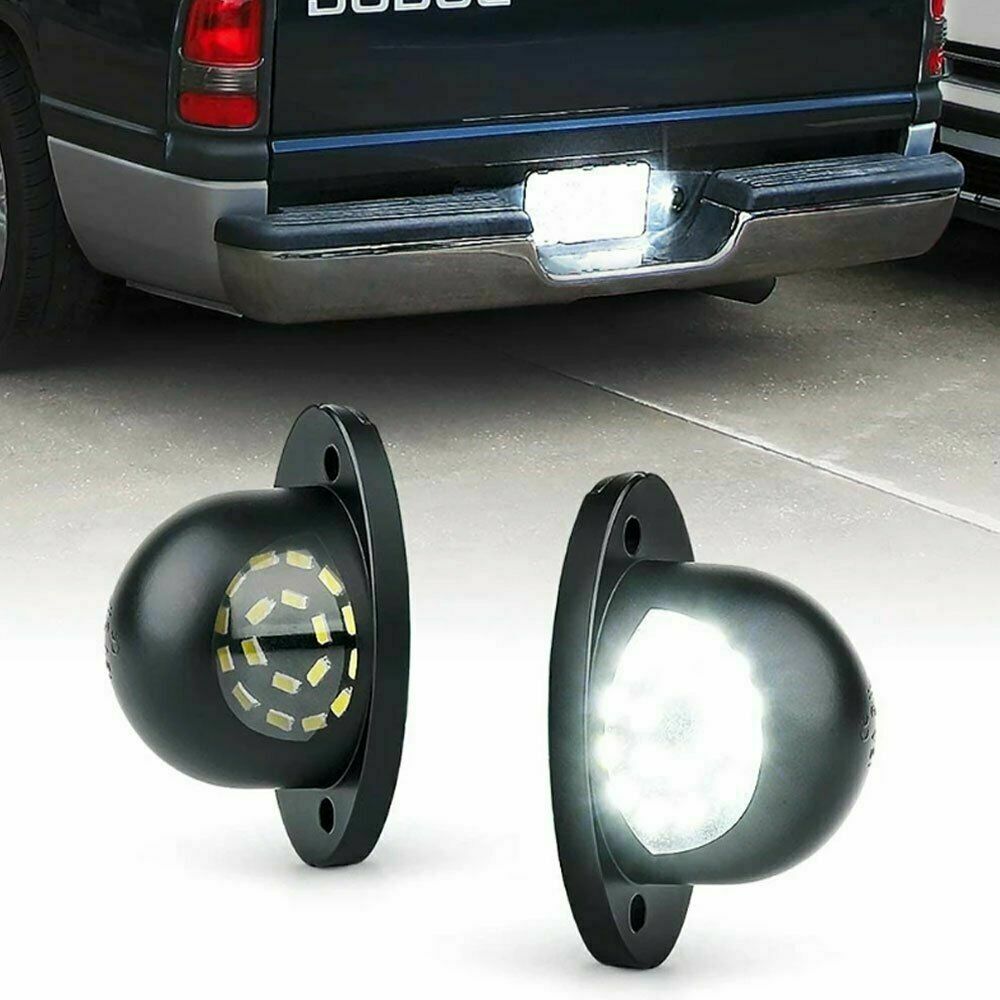 LED License Plate Light Tag Lamp for Dodge Ram 1500 2500 3500 1994-2001 Pickup