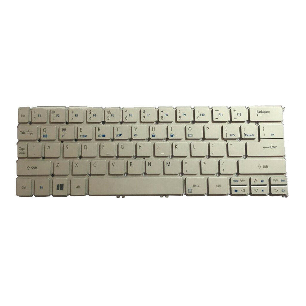 Replacement US English Layout Keyboard White for Acer Aspire P3-131 P3-171