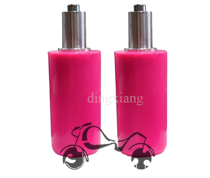 2pc Motorcycle General Anti-fall Glue Refi Aluminum Alloy Wear-resistant