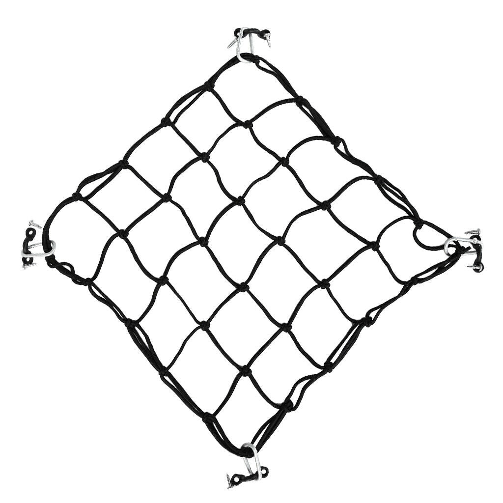 Kayak Boat Canoe Package Carrier Luggage Cargo Bungee Net 40x40cm Accessory