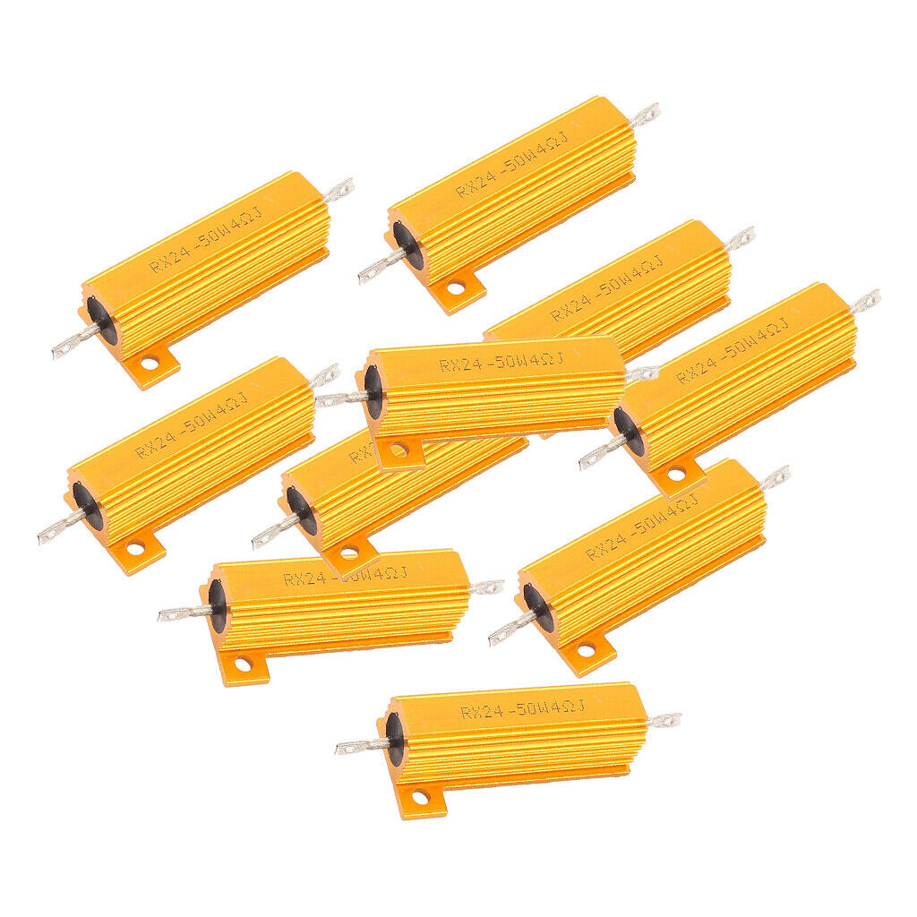 10 Pieces 50W Aluminium Clad Power
