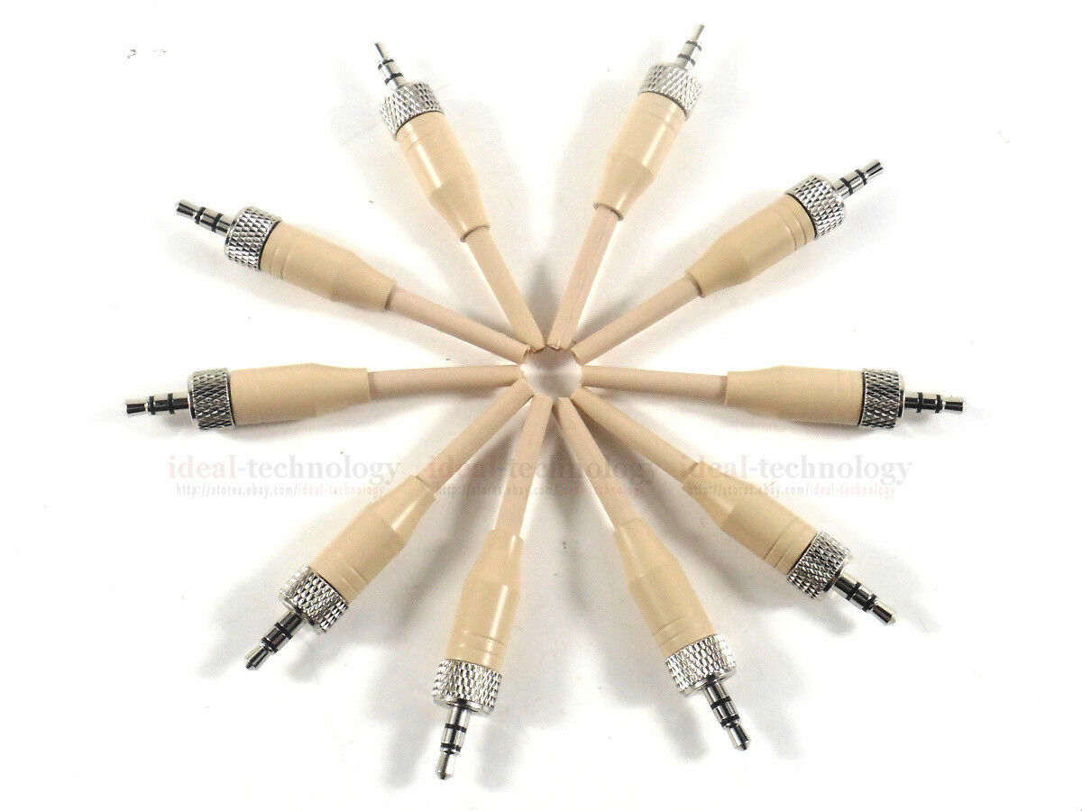 10 x  3.5mm Stereo Screw Lock Connector for Sennheiser EW100 EW300 EW500