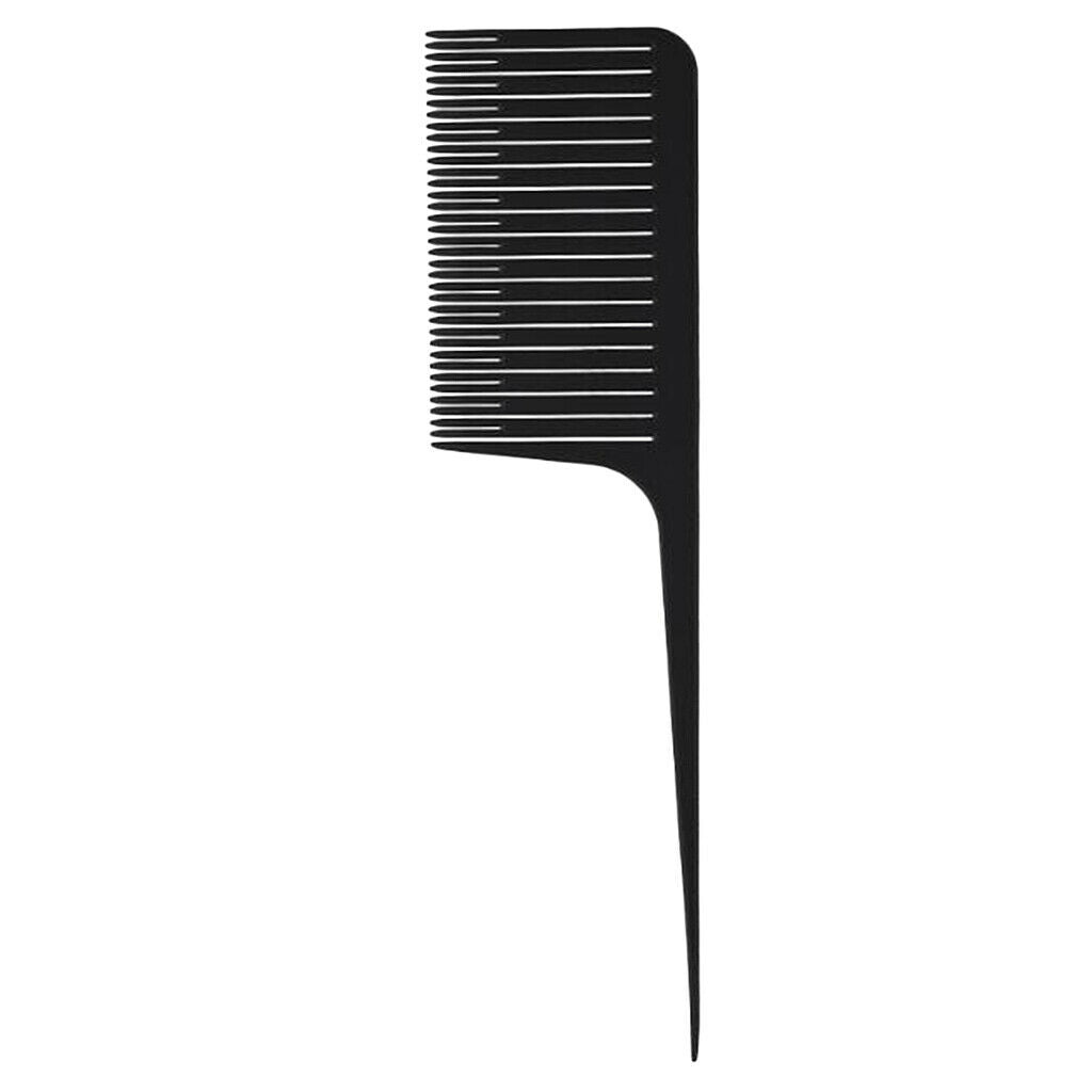 Professional Weave Highlighting Foiling Hair Combs Hairdressing Tool Black