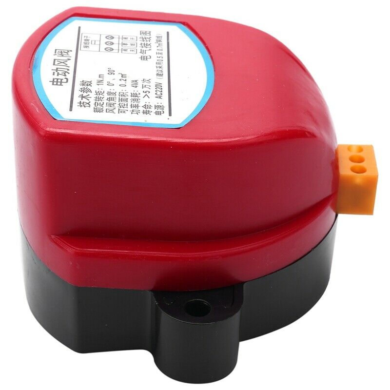 220V Actuator For Air Damper Valve Electric Air Duct Motorized Damper Wind ValZ8