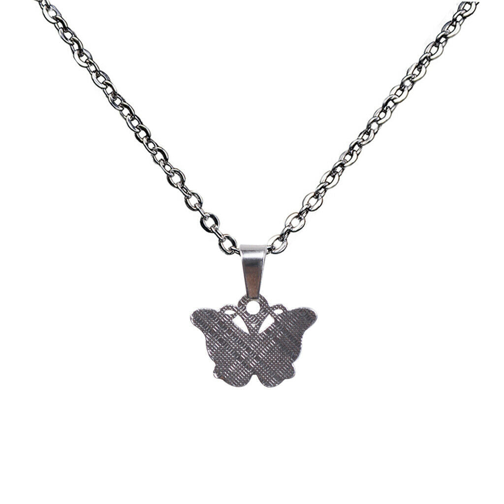Cute Little Butterfly Mood Changing Color Change Pendant Necklace Gift