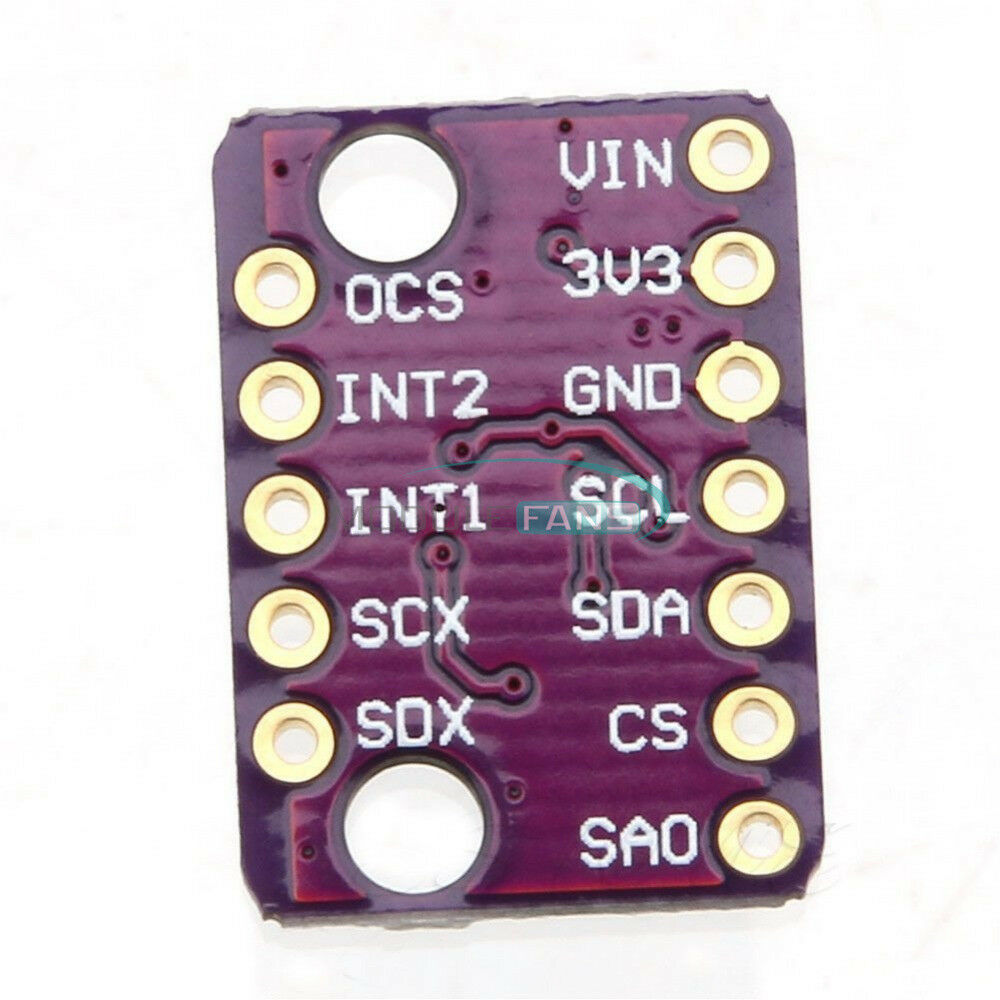 LSM6DS3 IIC/SPI 3 Axis Accelerometer Gyroscope 6 Degrees Sensor Transfer Module