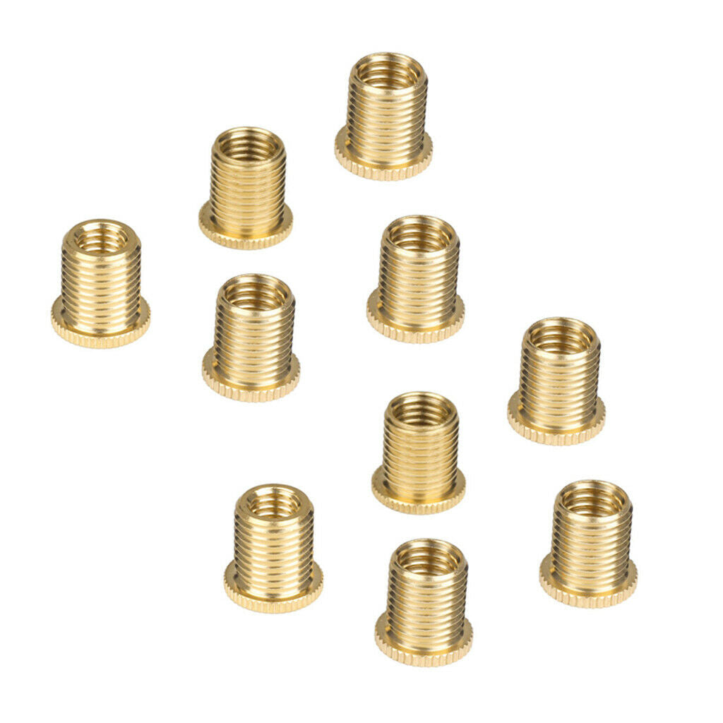 10pcs Aluminum Alloy Car Gear Shift Knob Thread
