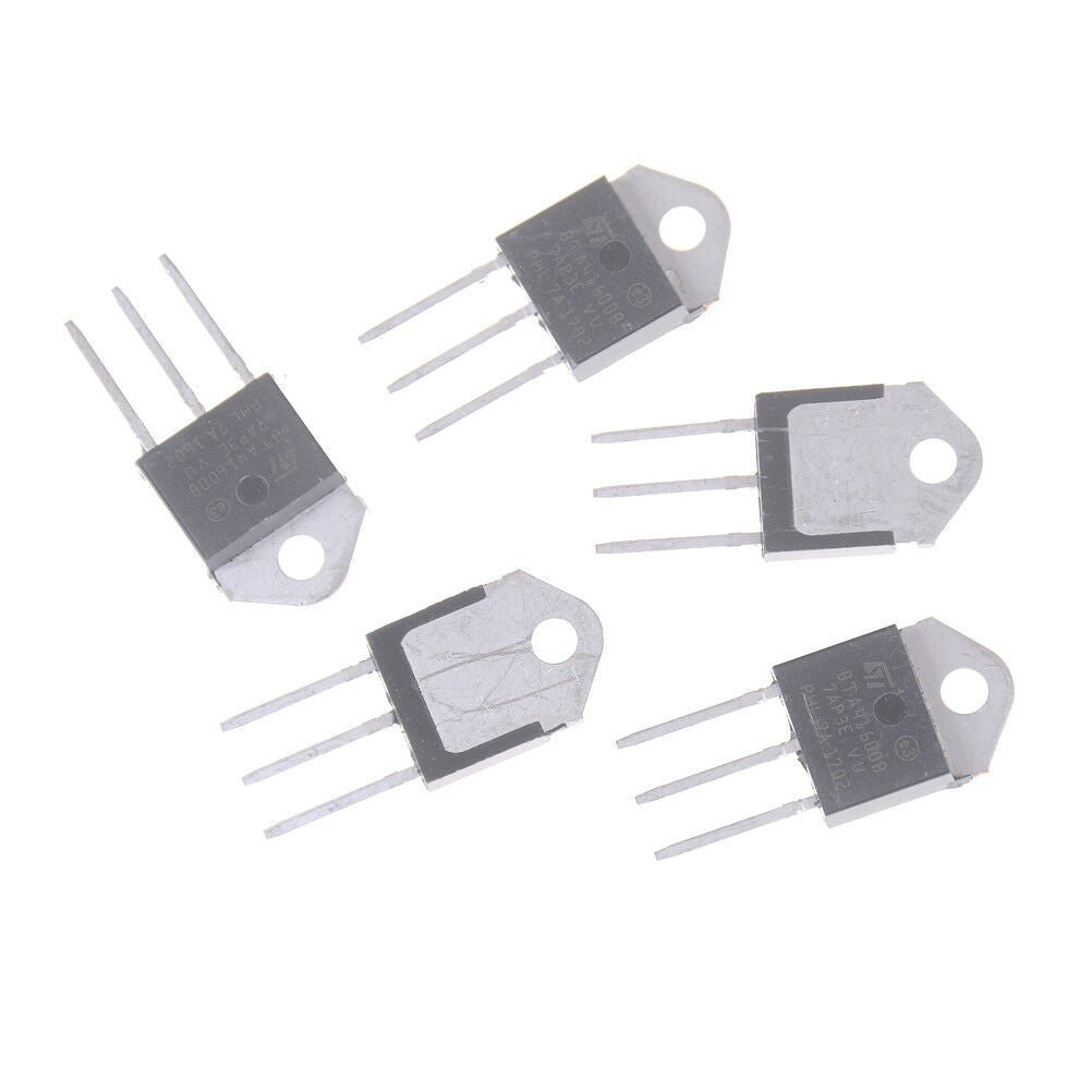 5PCS BTA41-600B Three Pole Triac SCR Bidirectional Controlled Silicon TO-3P W Tt