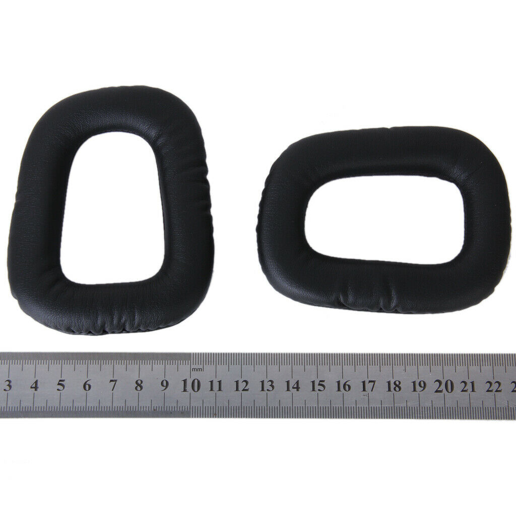 2 Pairs Replacement Ear Pads Ear Cushions for Logitech G35 G930 G430 F450