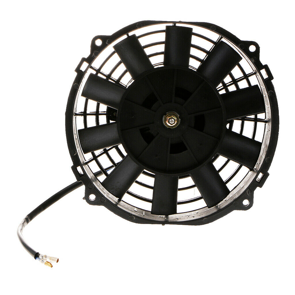 8'' High Quality 80W 12V Car Truck Vehicle Motorcycle Radiator Cooling Fan