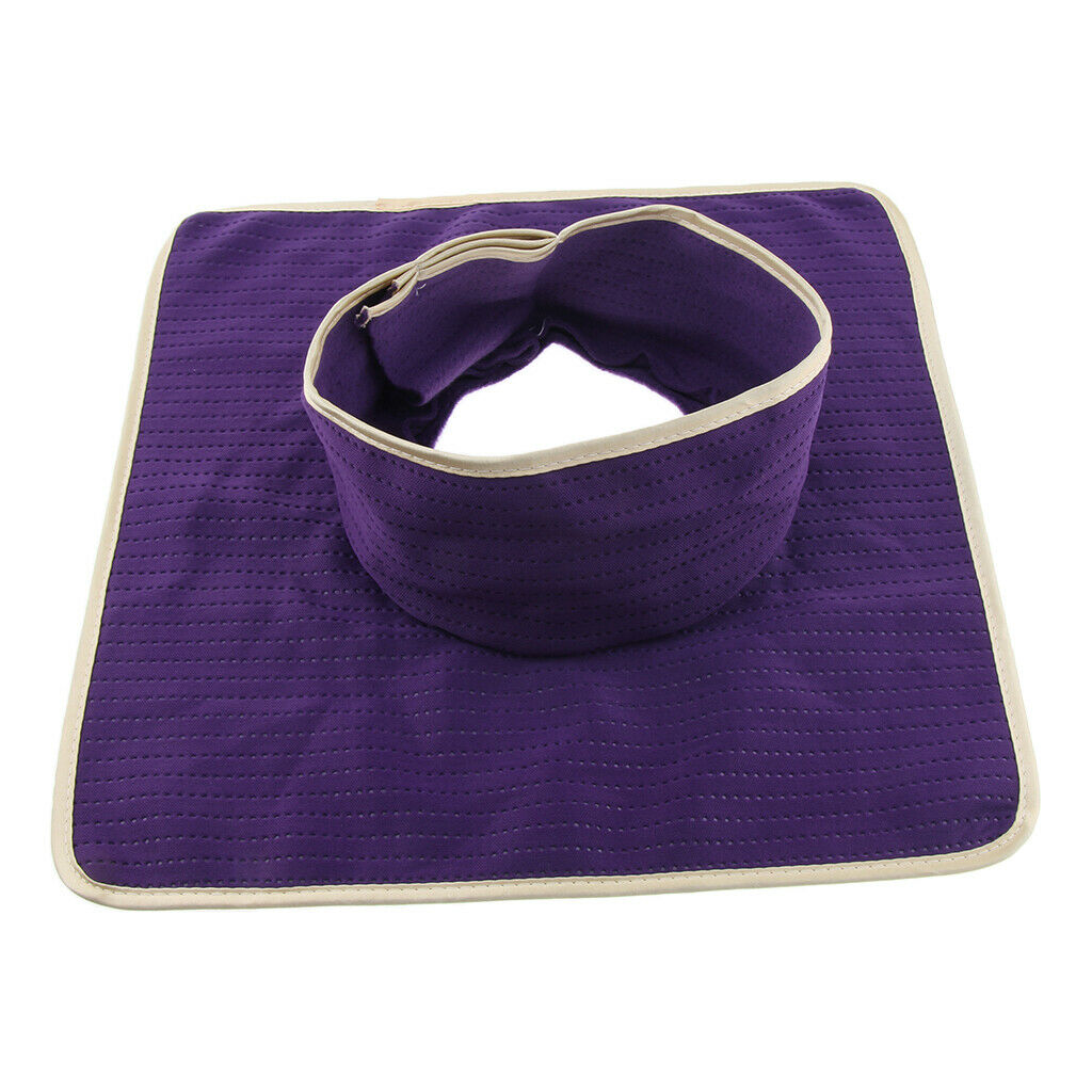 Skin Friendly Flower Shaped Massage Face Cradle Pillow Cushion with Reusable Bed