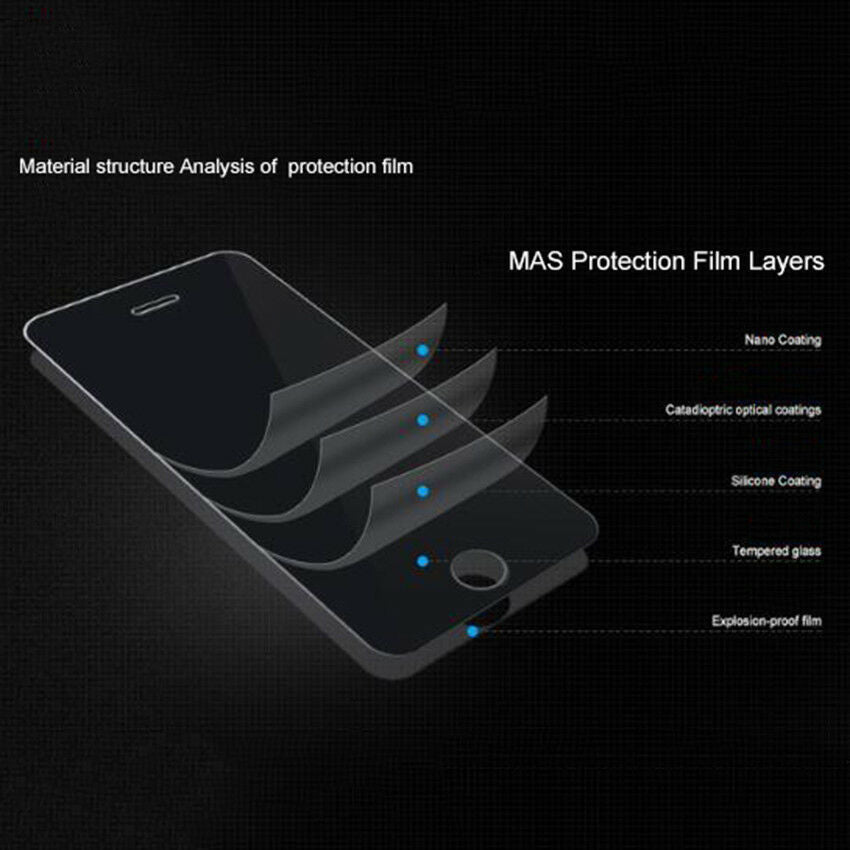 6Pcs Premium Tempered Glass Screen Protector Cover Film For Cat S60 Protector