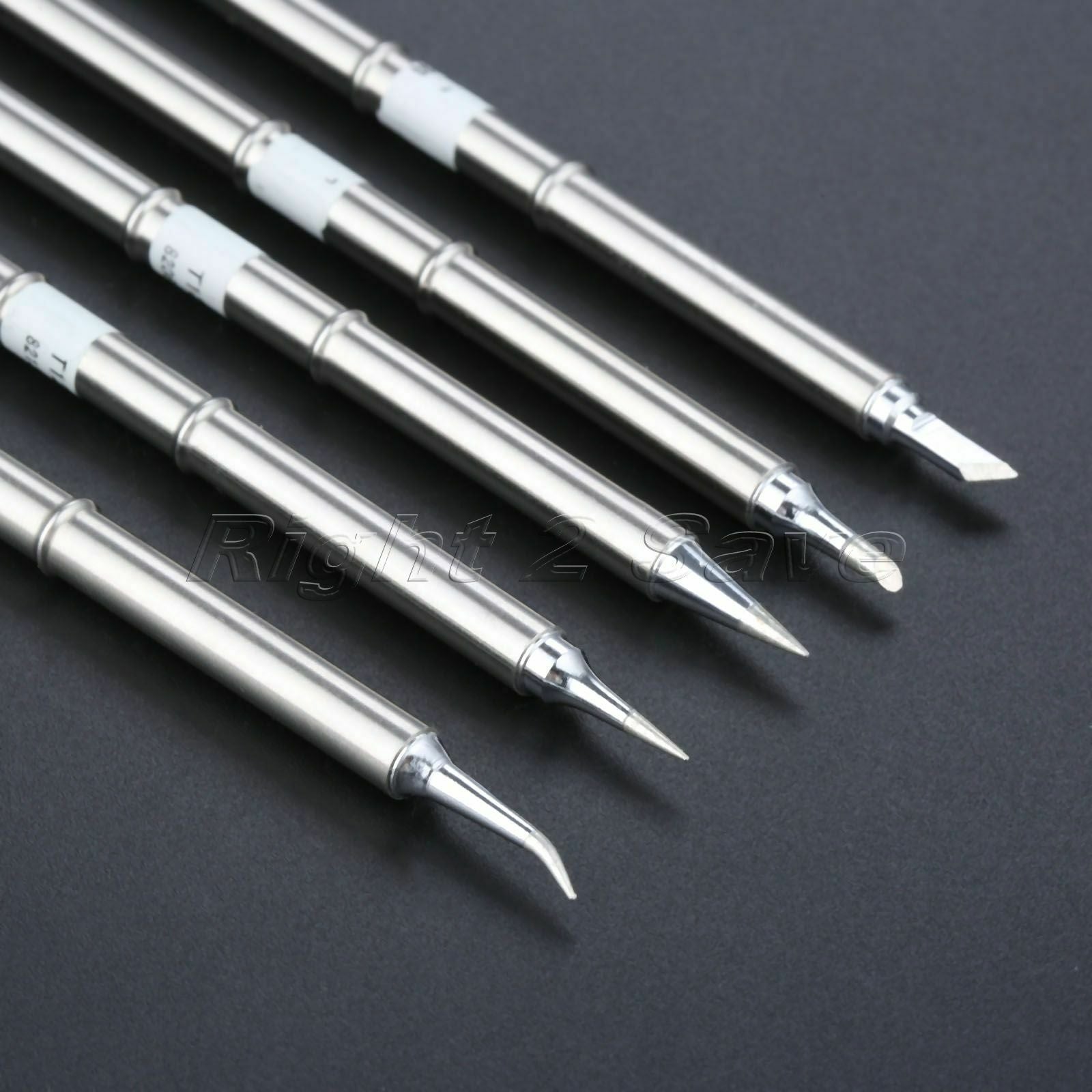 5pcs T12 Series Soldering Iron Tips Set T12-JI02 ILS KU BL BC2 For Hakko
