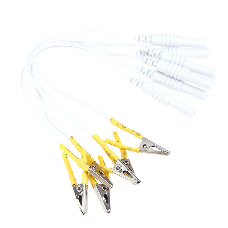 12Pcs/Set Alligator Clip Cable Electronic Acupuncture Treatment InstrumentBDAU