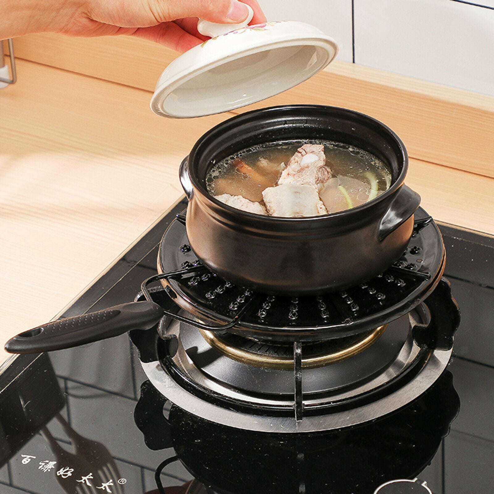 Heat-conducting plate rapid defrosting plate stovetop cookware pan protection