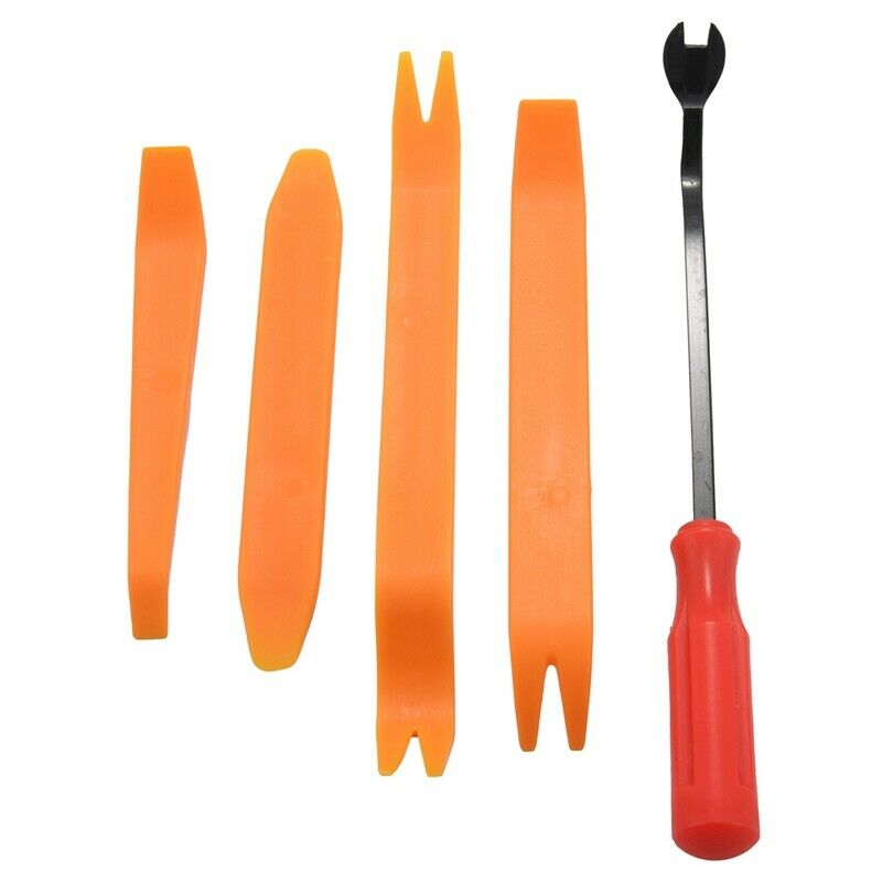 Auto Trim Removal Tool Kit,5 Pcs Car Panel Door Window Tools Kit,Auto Clip X2VV9