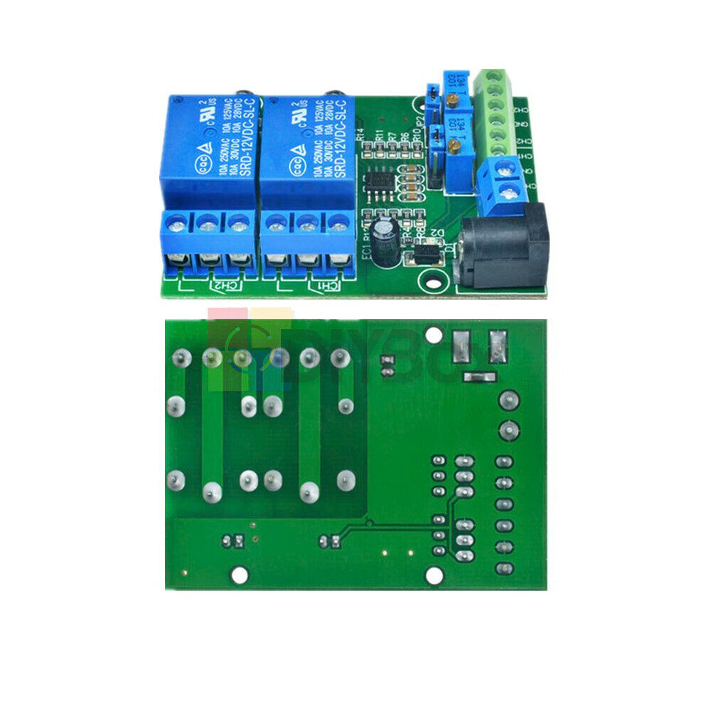 DC 12V 52mA 2Channel Voltage Comparator Stable LM393 Comparator Module New