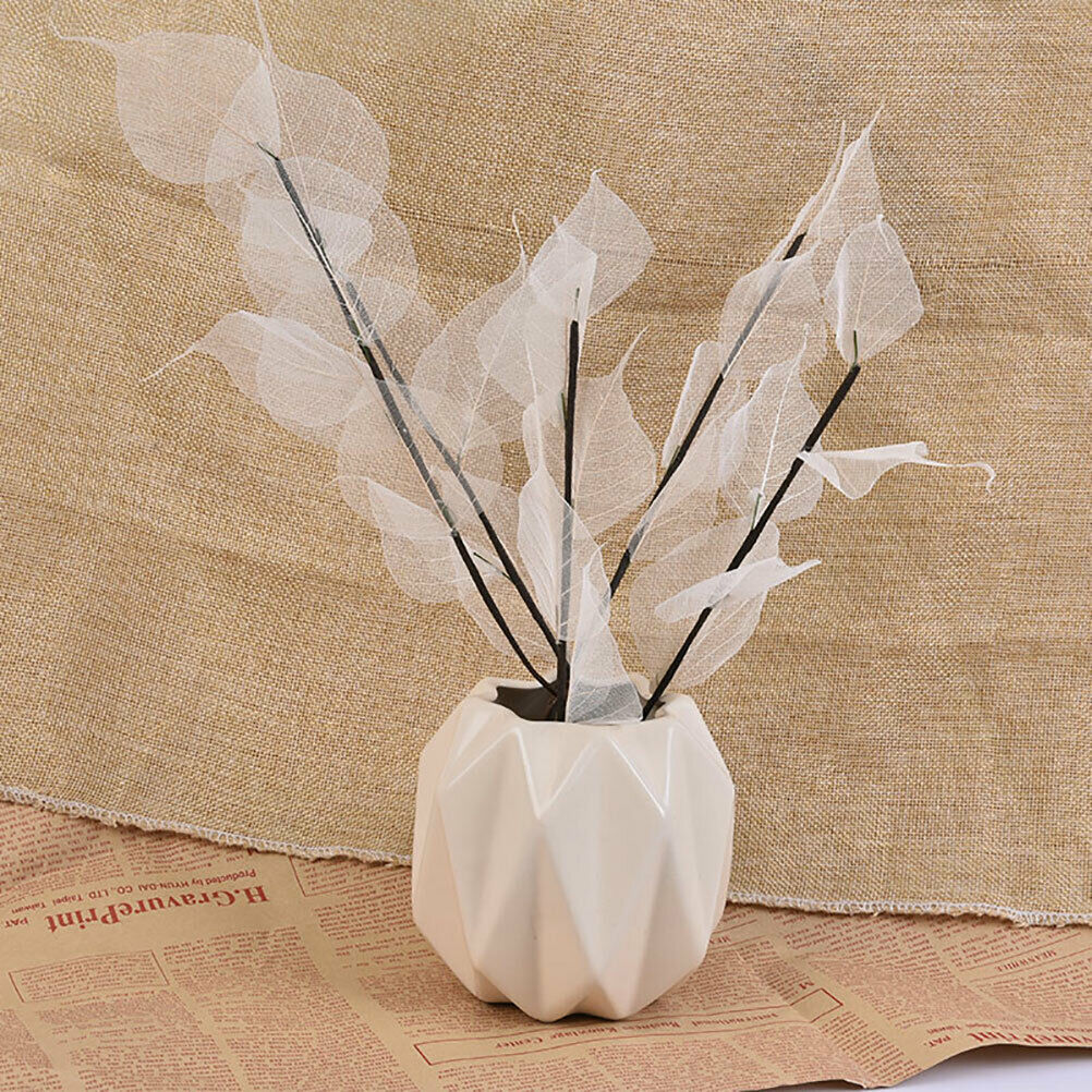 Natural white bodhi foliage and foliage Dried flowers for home decorati.l8