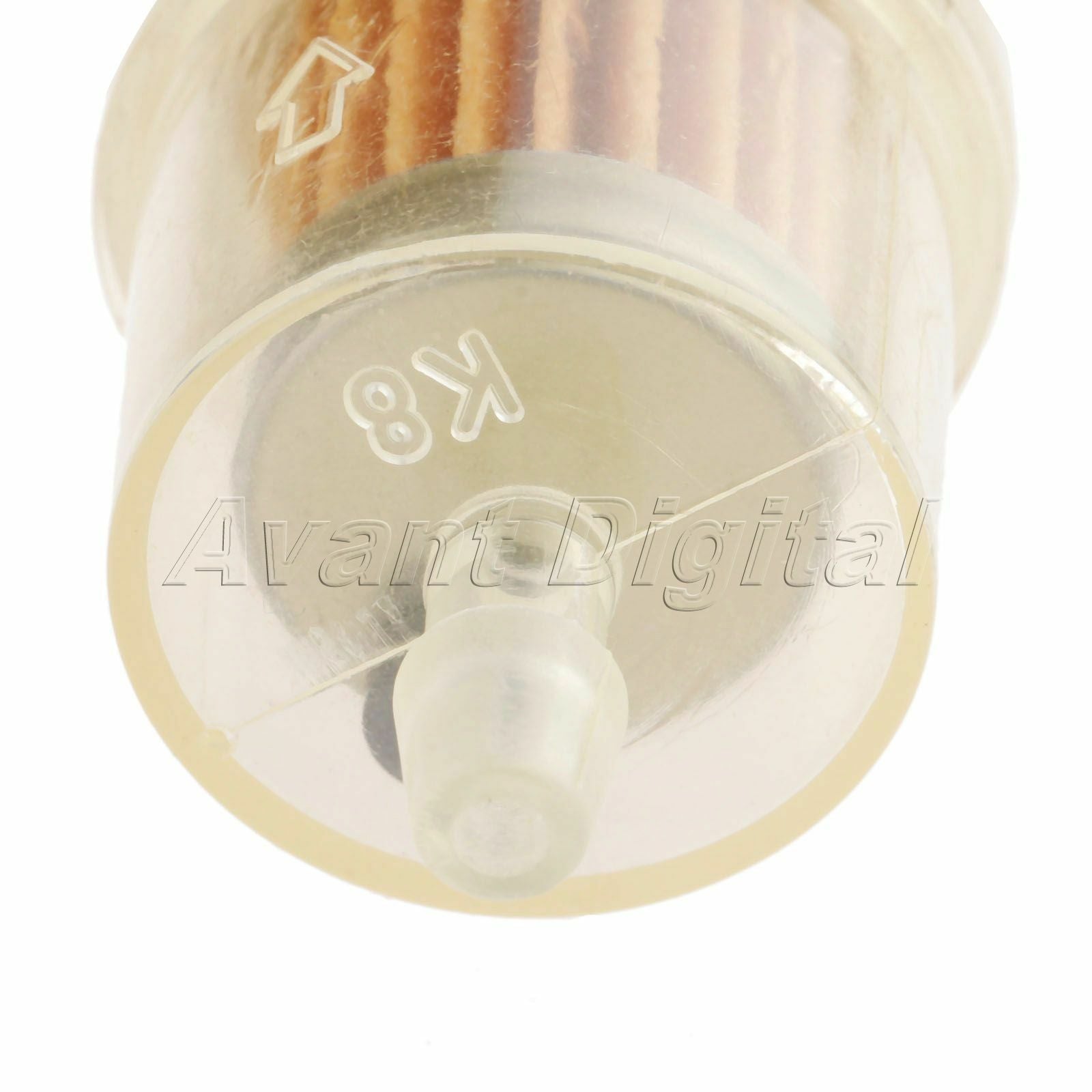 Motorcycle Plastic Gasoline Filter Clear 1/4 inch 6mm hose line gas fuel filters