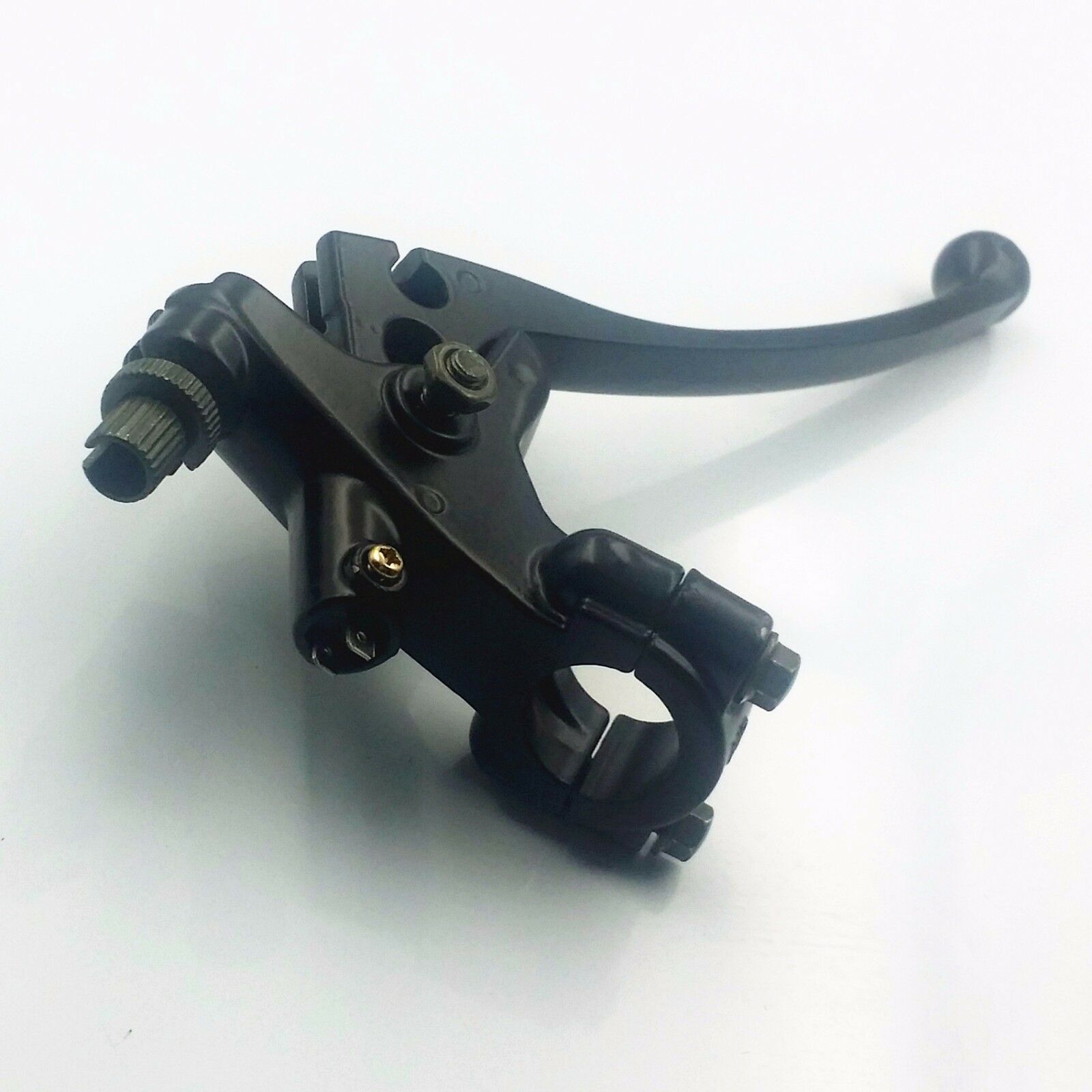 Blk 7/8" 22mm Handlebar Left Clutch Lever Street Bike Naked Motorcycle Custom